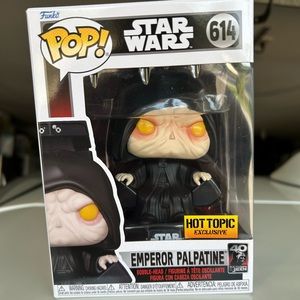 Funko Pop Star Wars 614 Emperor Palpatine Hot Topic